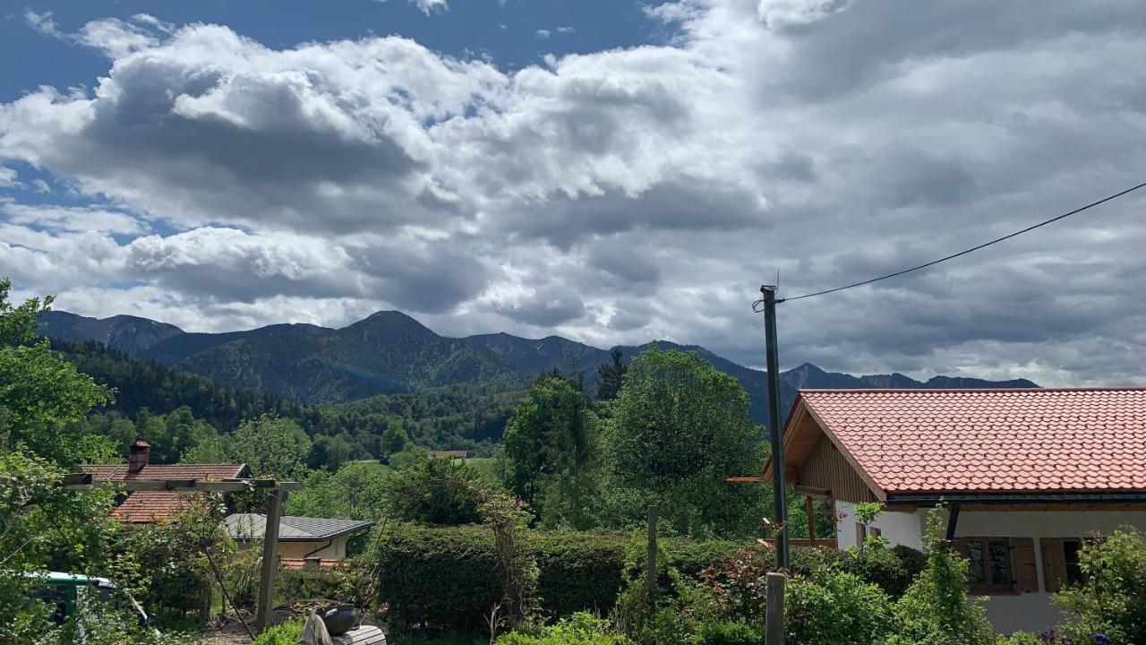 Apartment With A Stunning View Of The Alps - Wohnung Mit Atemberaubenden Blick Auf Die Alpen Fischbachau Ngoại thất bức ảnh